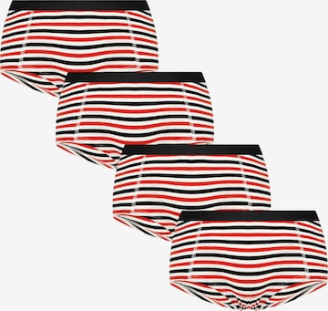 Albero Natur Boyshorts in Red: front