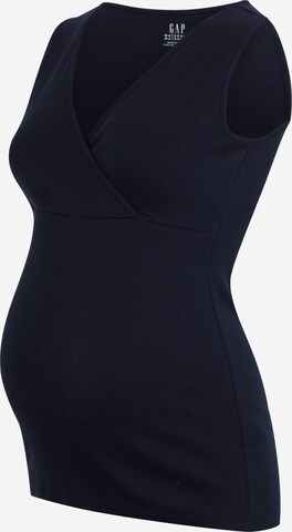 Gap Maternity Top in Blue: front