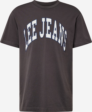 T-Shirt 'VARSITY' Lee en noir : devant