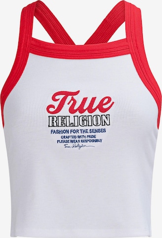 Haut True Religion en blanc : devant