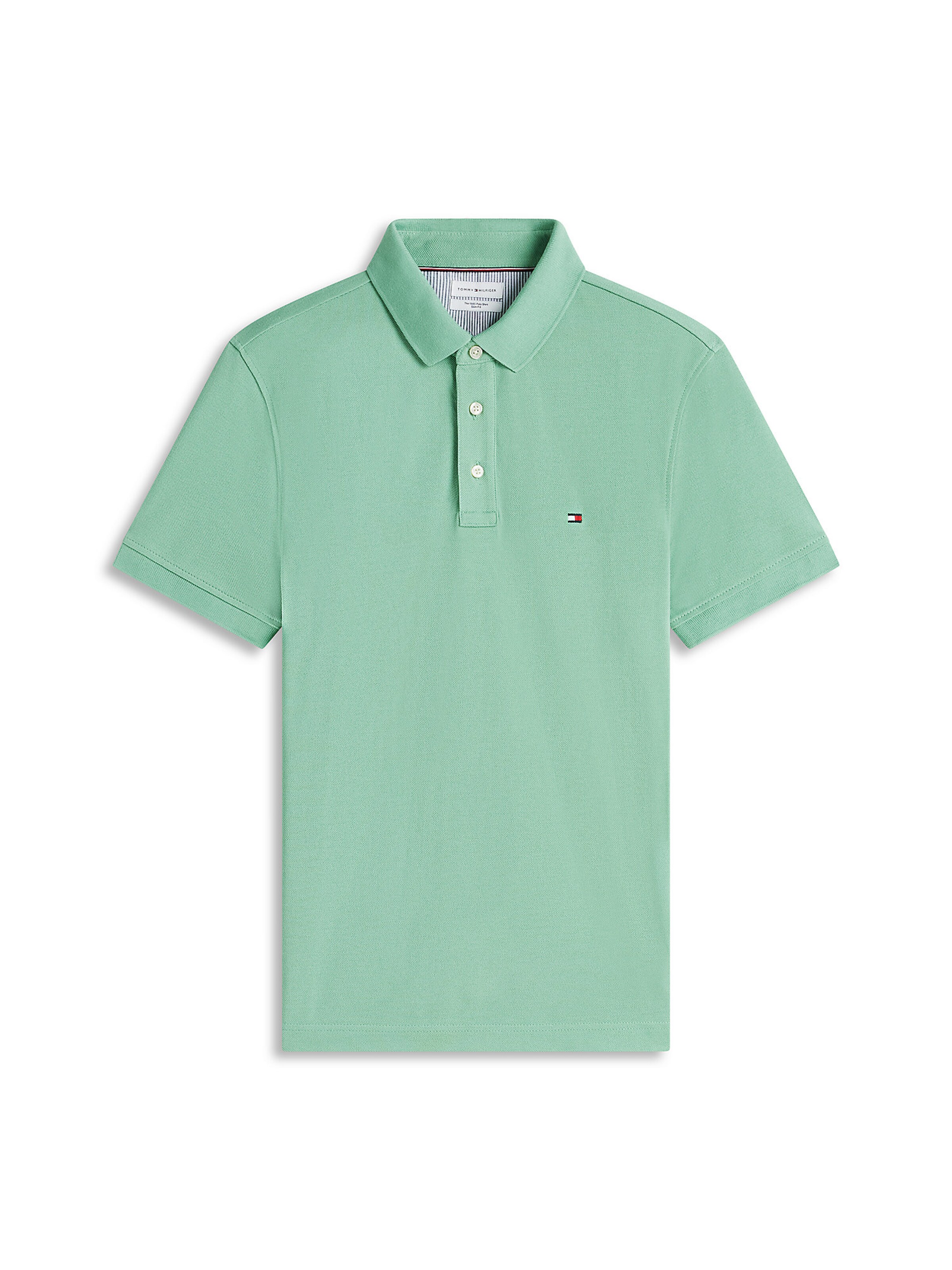 TOMMY HILFIGER Shirt '1985' in Groen: voorkant