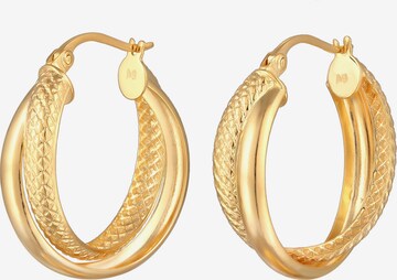 ELLI Earrings in Gold: front