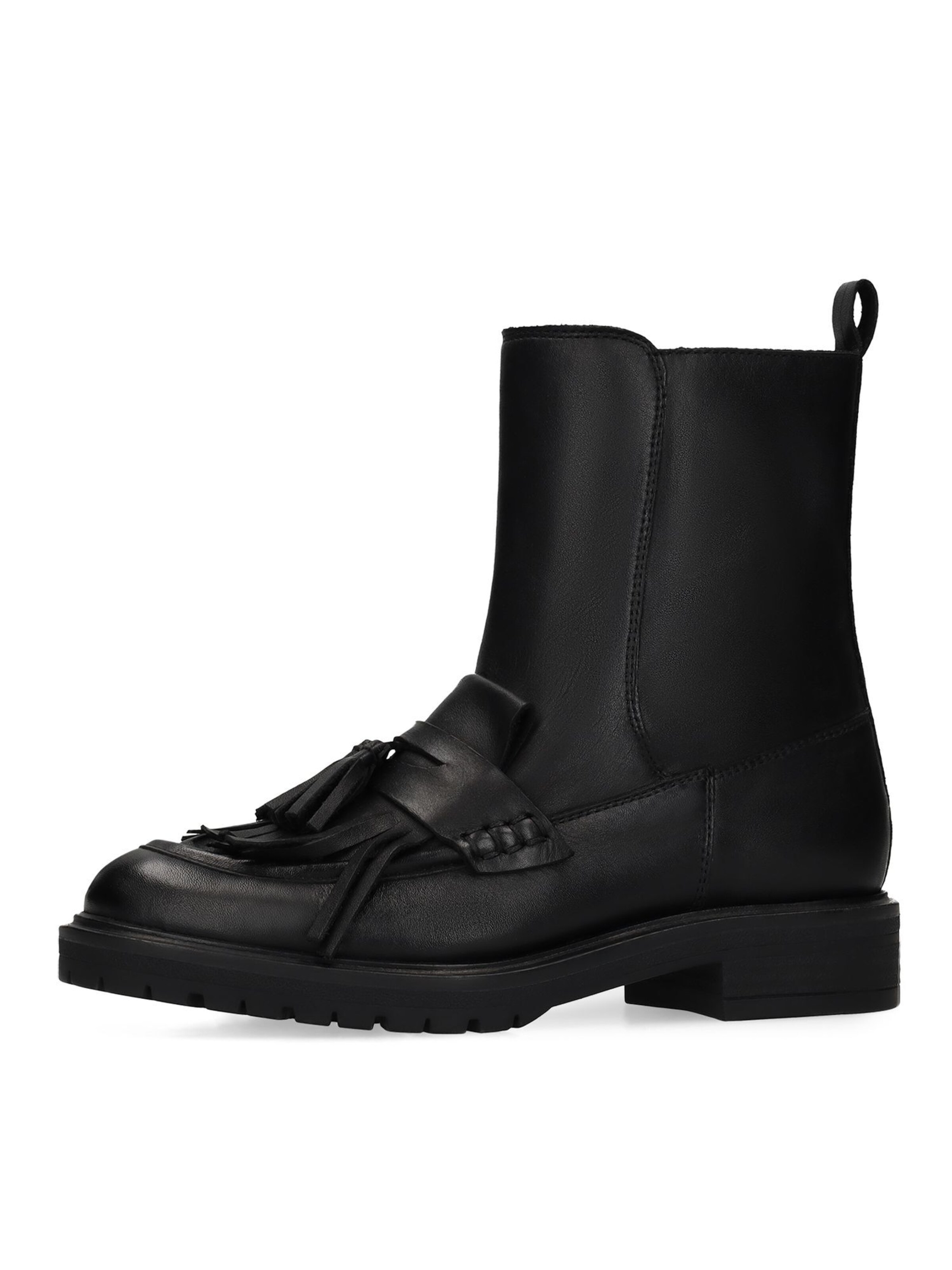 MANFIELD Bottines en 36 en noir, Vue avec produit