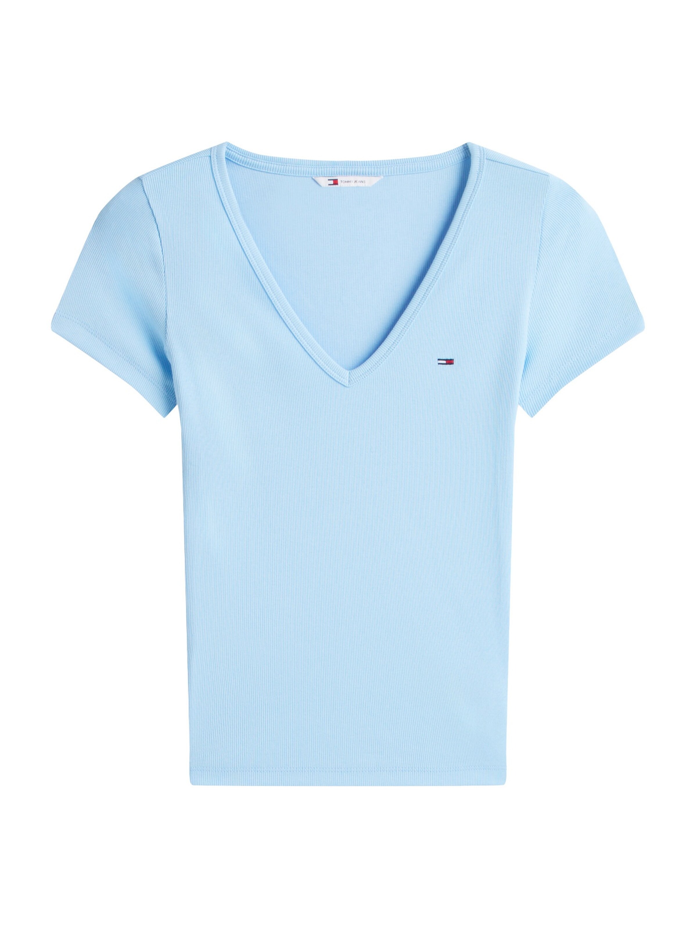 Tommy Jeans Футболка 'ESSENTIAL' в Синий: спереди