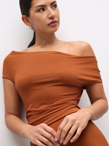 Next Dress in Brown