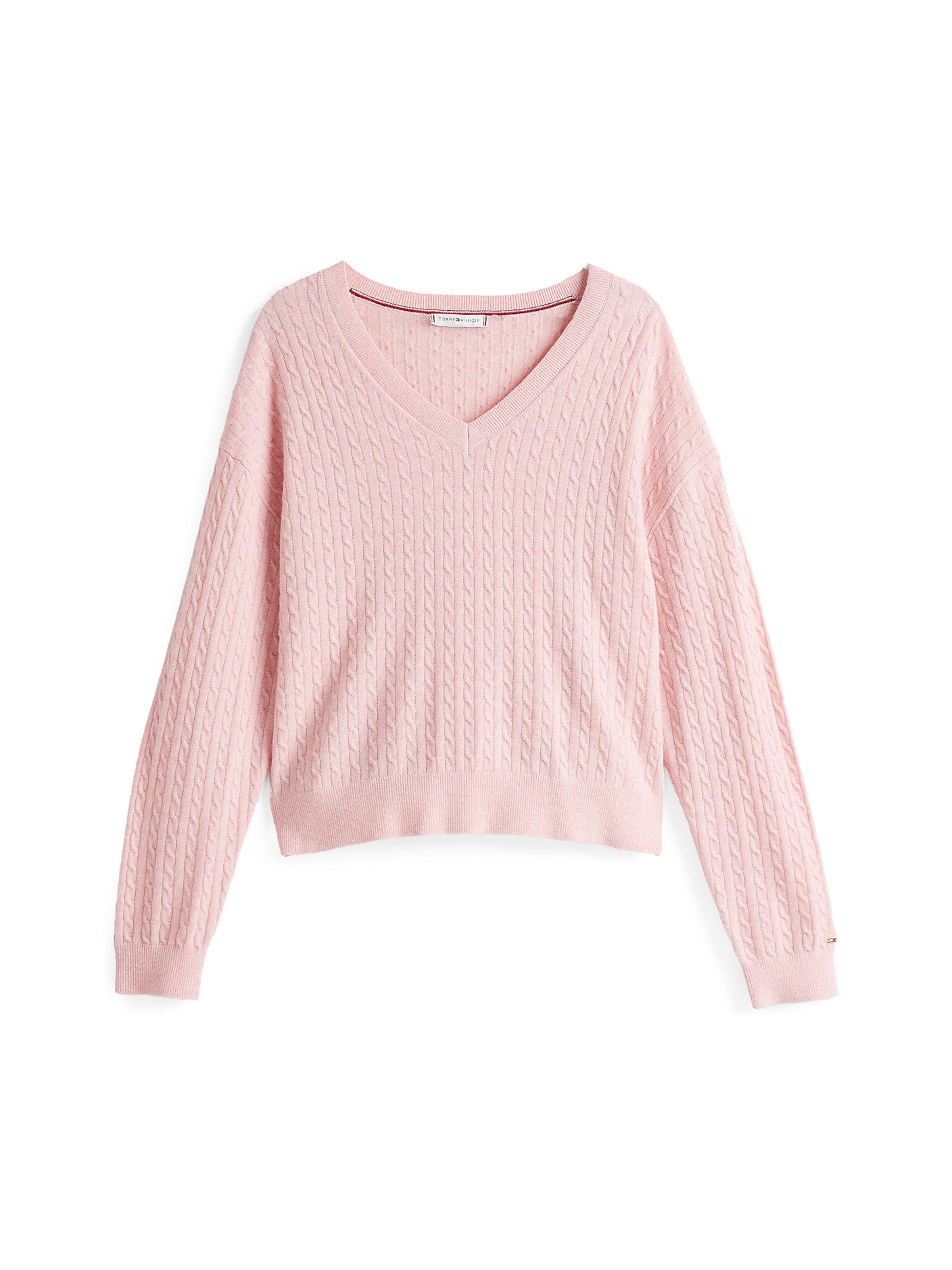 TOMMY HILFIGER Pullover in hellpink, Produktansicht