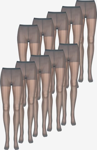 Nur Die Feinstrumpfhose ' Seidenfein 15 DEN ' in Grau: Vorderseite