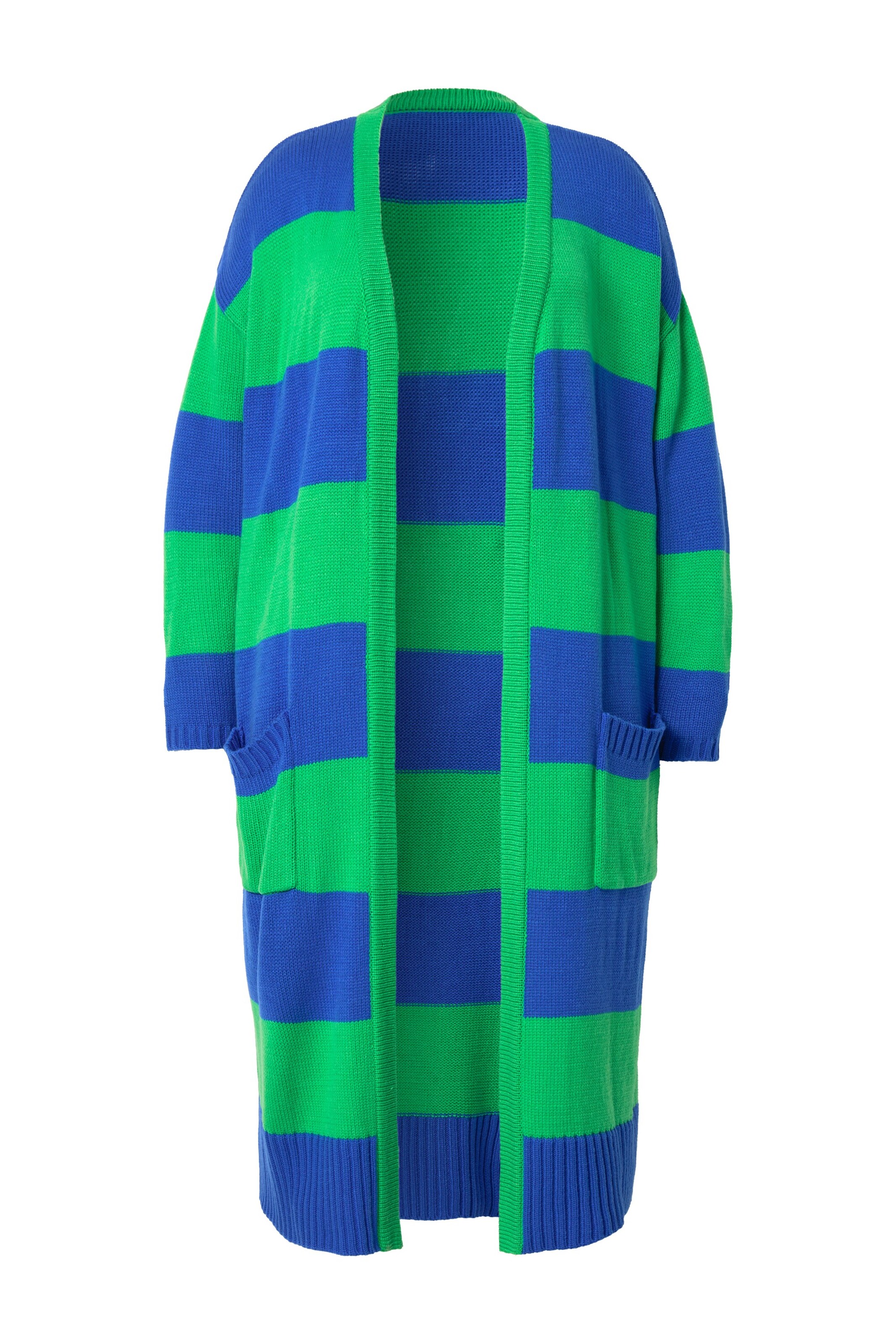 Angel of Style Strickjacke in Grün: Vorderseite