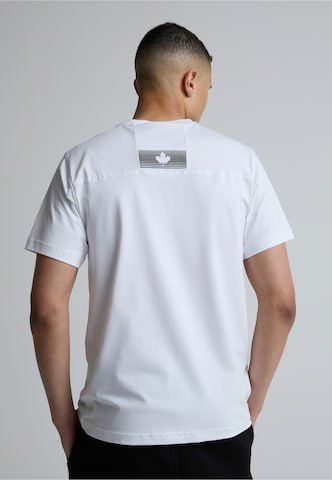 T-Shirt 'Cirico' Zavetti Canada en blanc