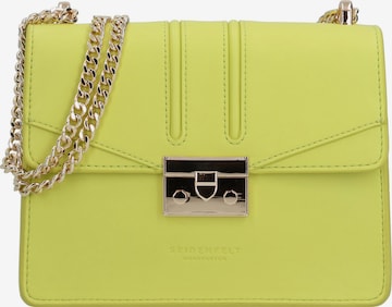 Seidenfelt Manufaktur Crossbody Bag 'Roros' in Yellow: front