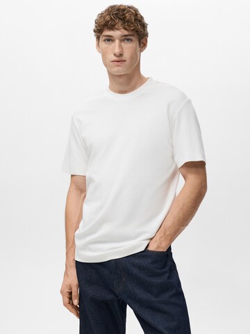 MANGO MAN Póló 'Kimi' - fehér: elől