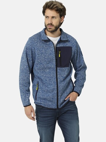 BABISTA Fleece jacket ' Fioreloni ' in Blue: front