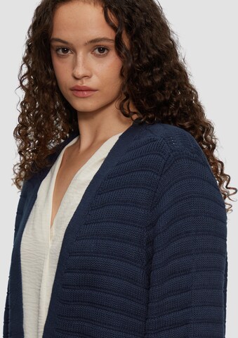 Cardigan QS en bleu