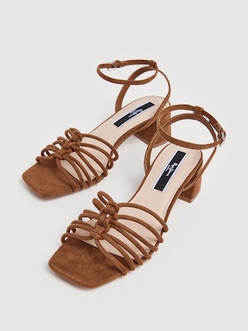 Pepe Jeans Strap Sandals 'ZOE COLORS' in Brown