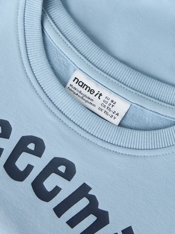 NAME IT Sweatshirt in Blauw
