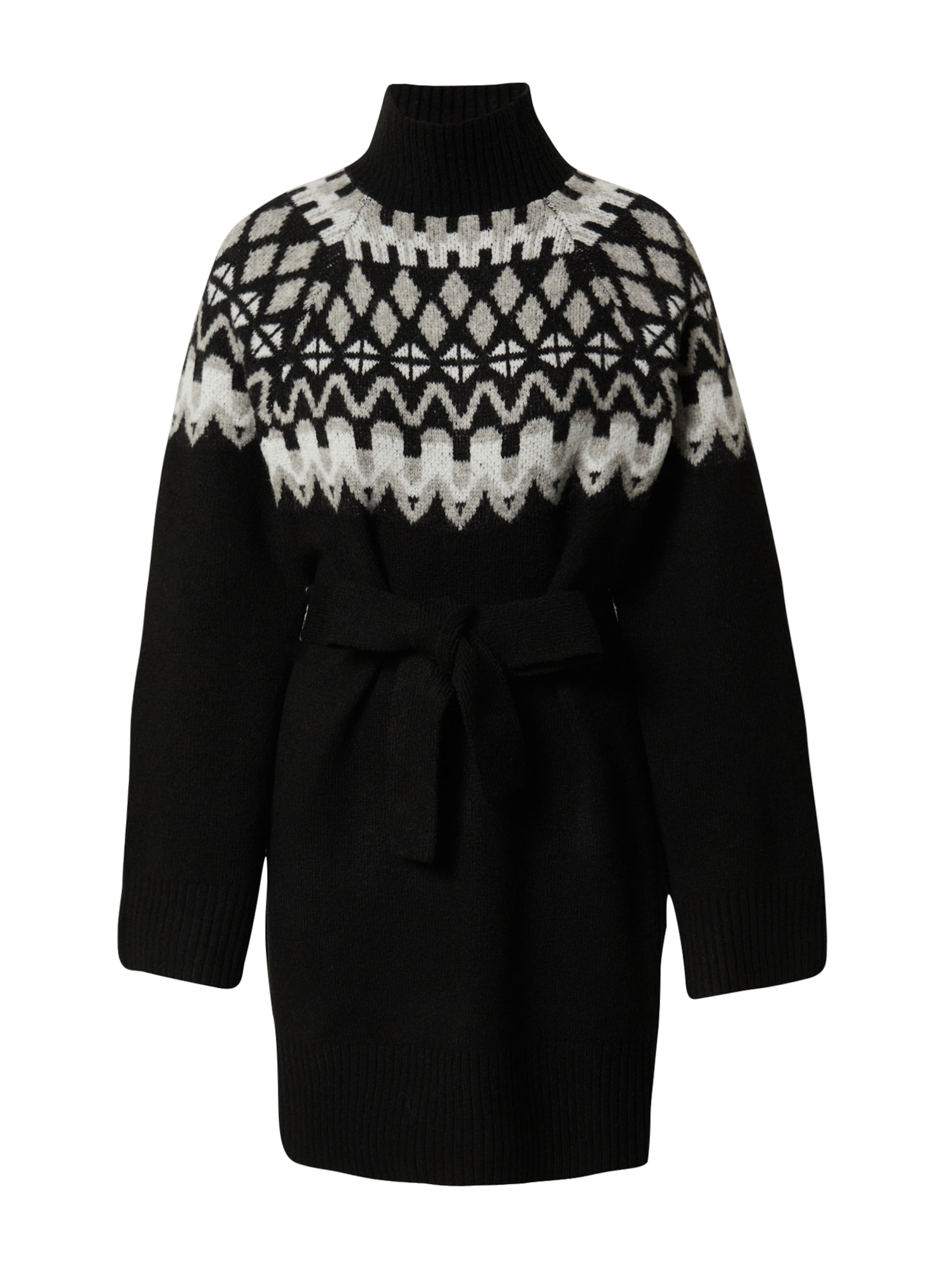 Abito in maglia 'Amita' di EDITED in nero: frontale