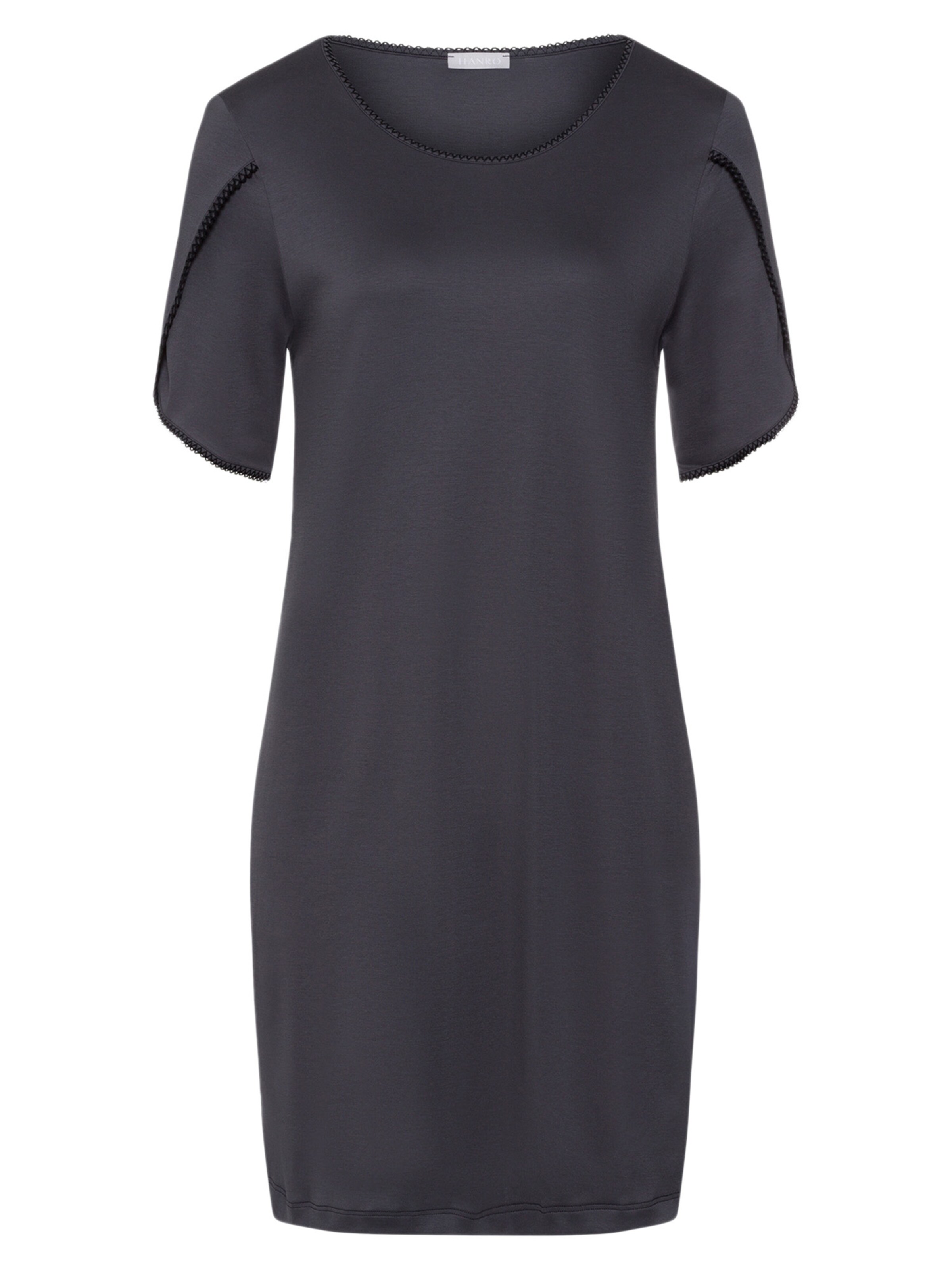 Hanro Nightgown 'Una' in Grey: front