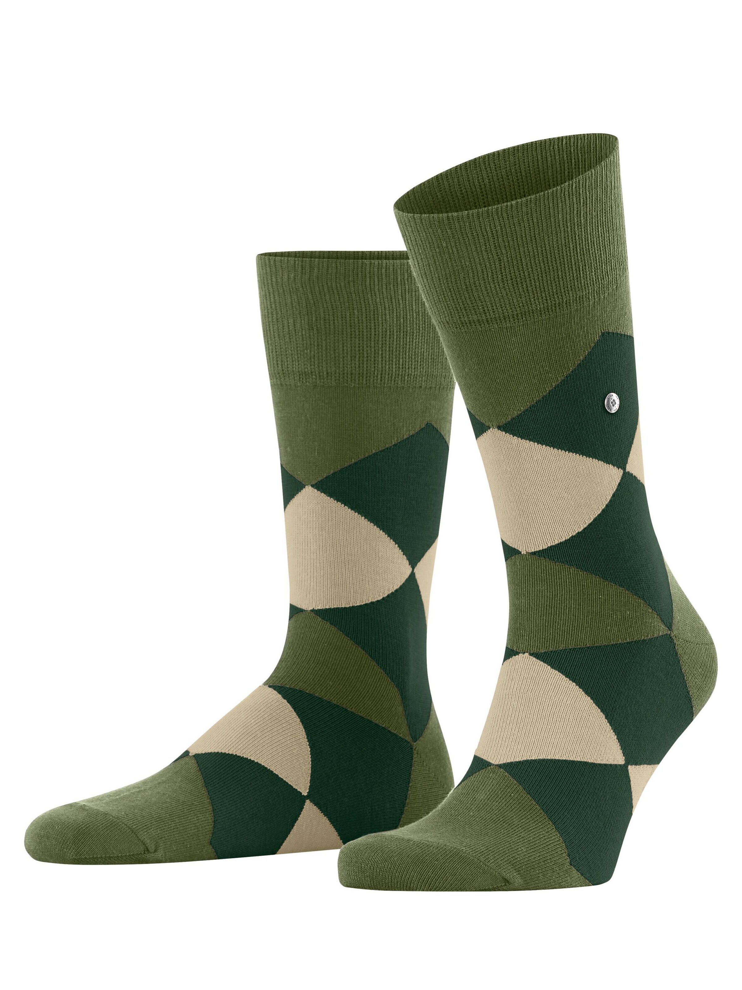 BURLINGTON Socks 'Clyde' in Green: front