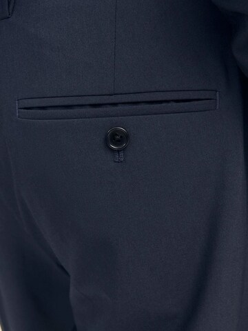 JACK & JONES Обычный Плиссированные брюки 'JPRBushwick Harry' в Синий