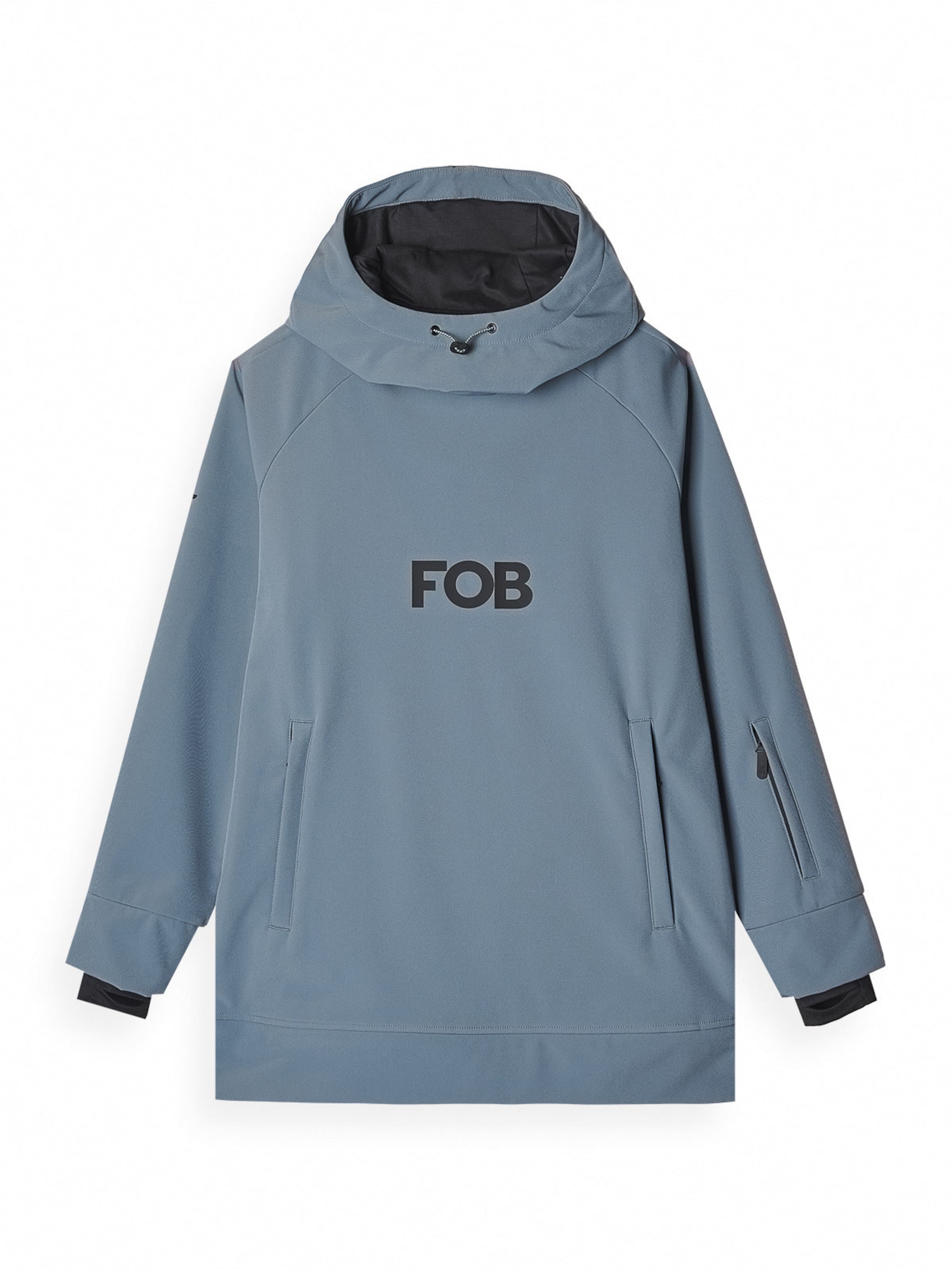 4F Куртка в спортивном стиле в Серо-голубой, Обзор товара