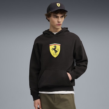Sweat-shirt 'Scuderia Ferrari' PUMA en noir : devant