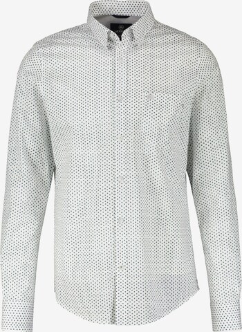LERROS Regular fit Button Up Shirt in White: front