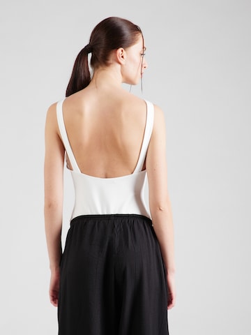 ABOUT YOU Shirt Bodysuit 'Erica' in White