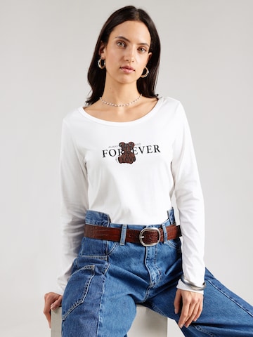 monari Тениска в бяло: отпред