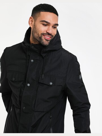 Threadbare Jacke 'Boyo' in Schwarz