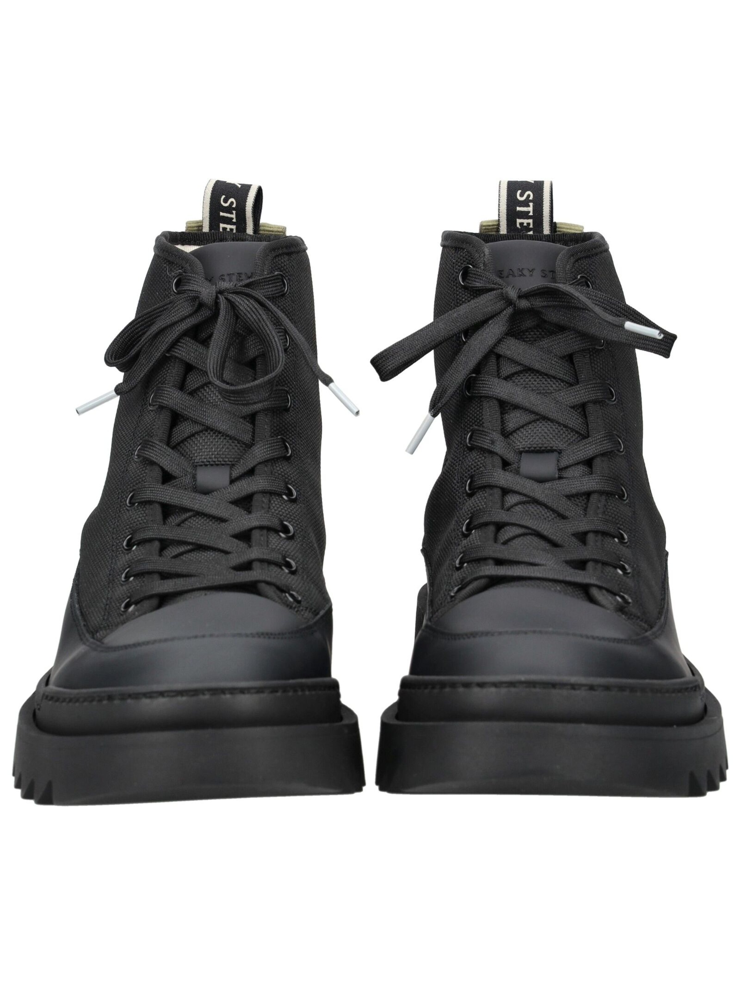 Bottines à lacets Sneaky Steve en noir