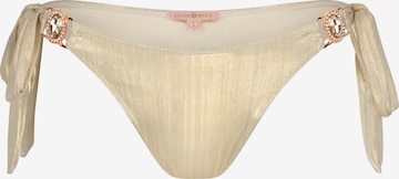 Moda Minx Bikinihose in Beige: Vorderseite