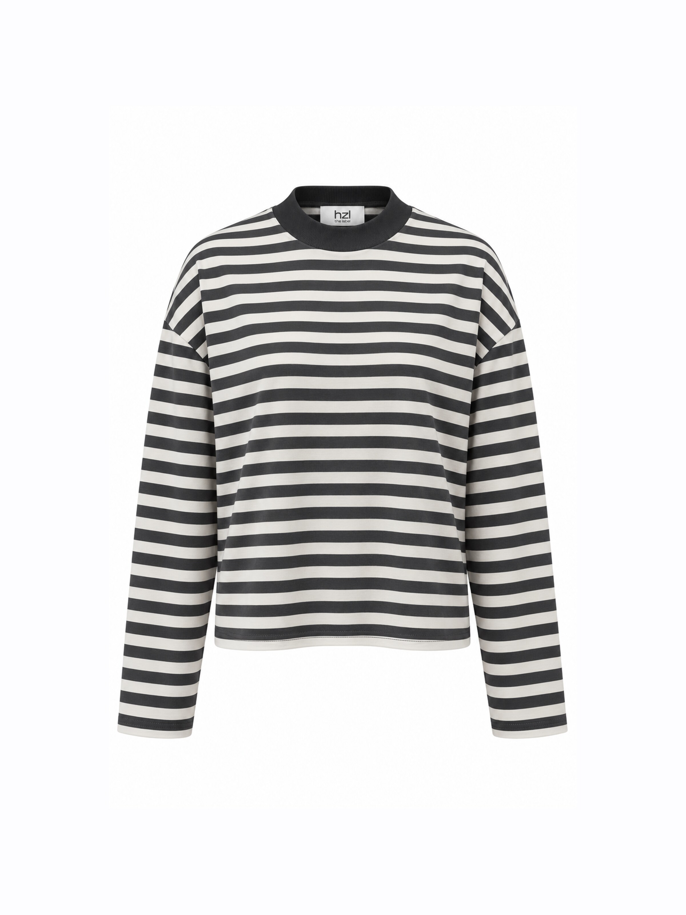 hzl the label Shirt in Black: front