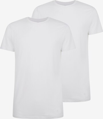 Bamboo basics Shirt 'Ruben' in White: front