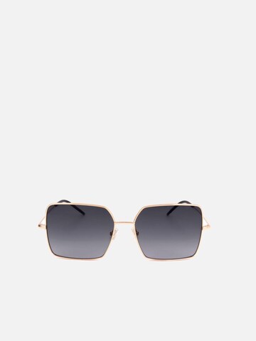 HUGO BOSS Zonnebril in Goud