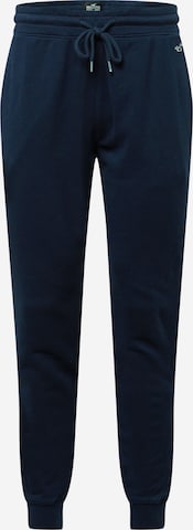 HOLLISTER Tapered Broek in Blauw: voorkant