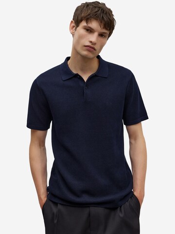 Adolfo Dominguez Shirt in Blauw: voorkant