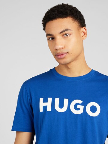 HUGO Shirt 'Dulivio' in Blauw