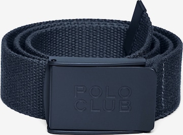 Polo Club Belt in Blue: front