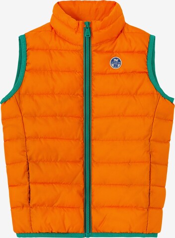 North Sails Bodywarmer in Oranje: voorkant