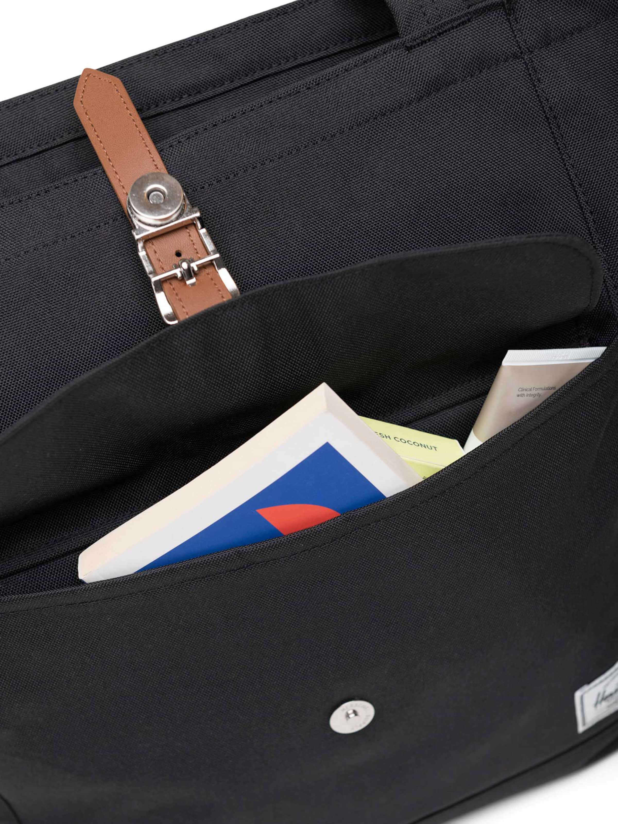 Shopper 'Retreat' di Herschel in nero