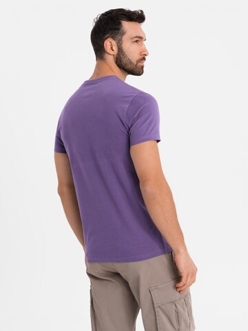 Ombre Shirt in Purple