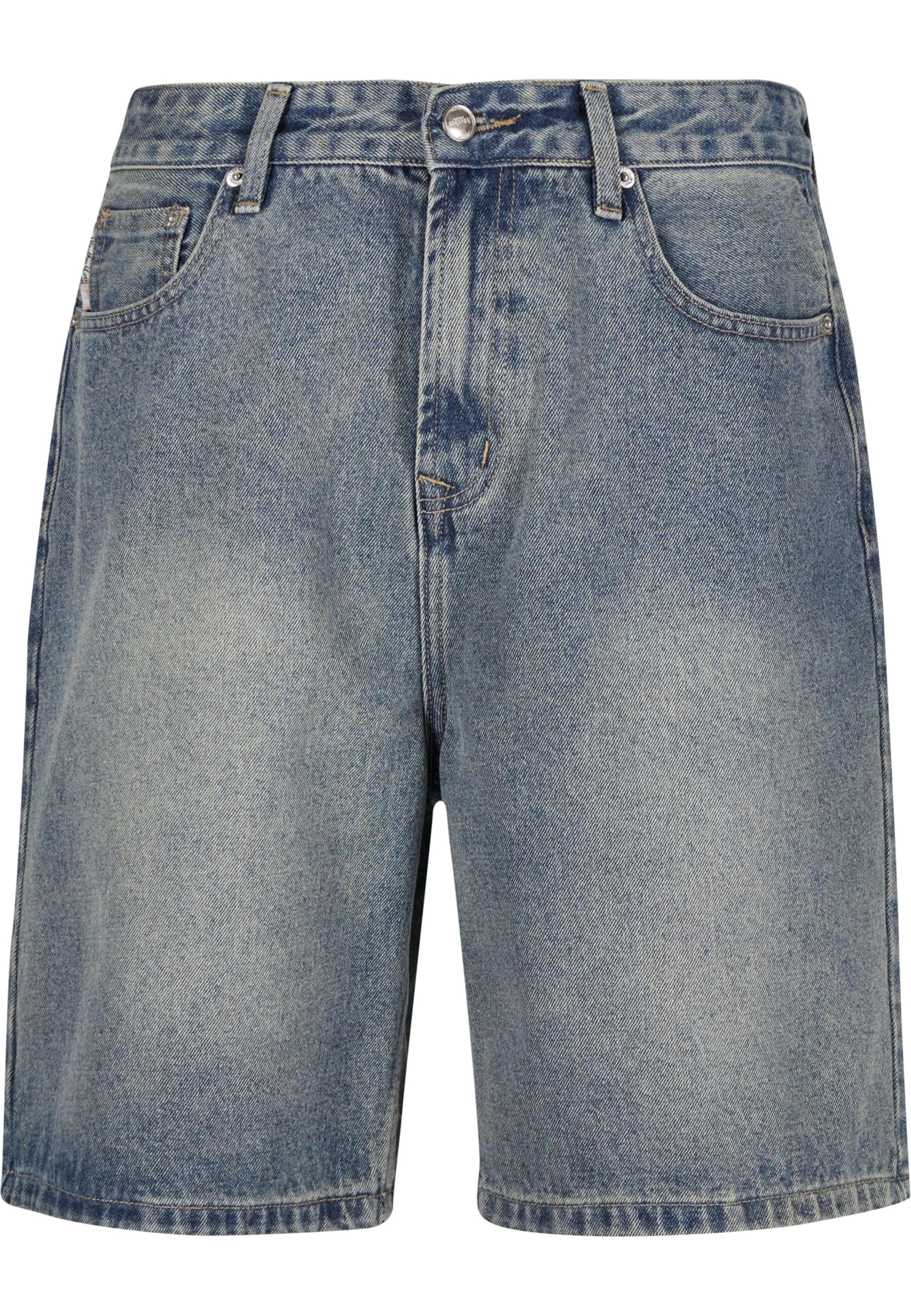 regular Jeans di Another Cotton Lab in blu: frontale