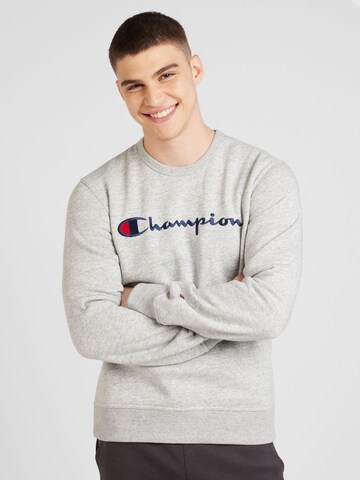Felpa di Champion Authentic Athletic Apparel in grigio: frontale