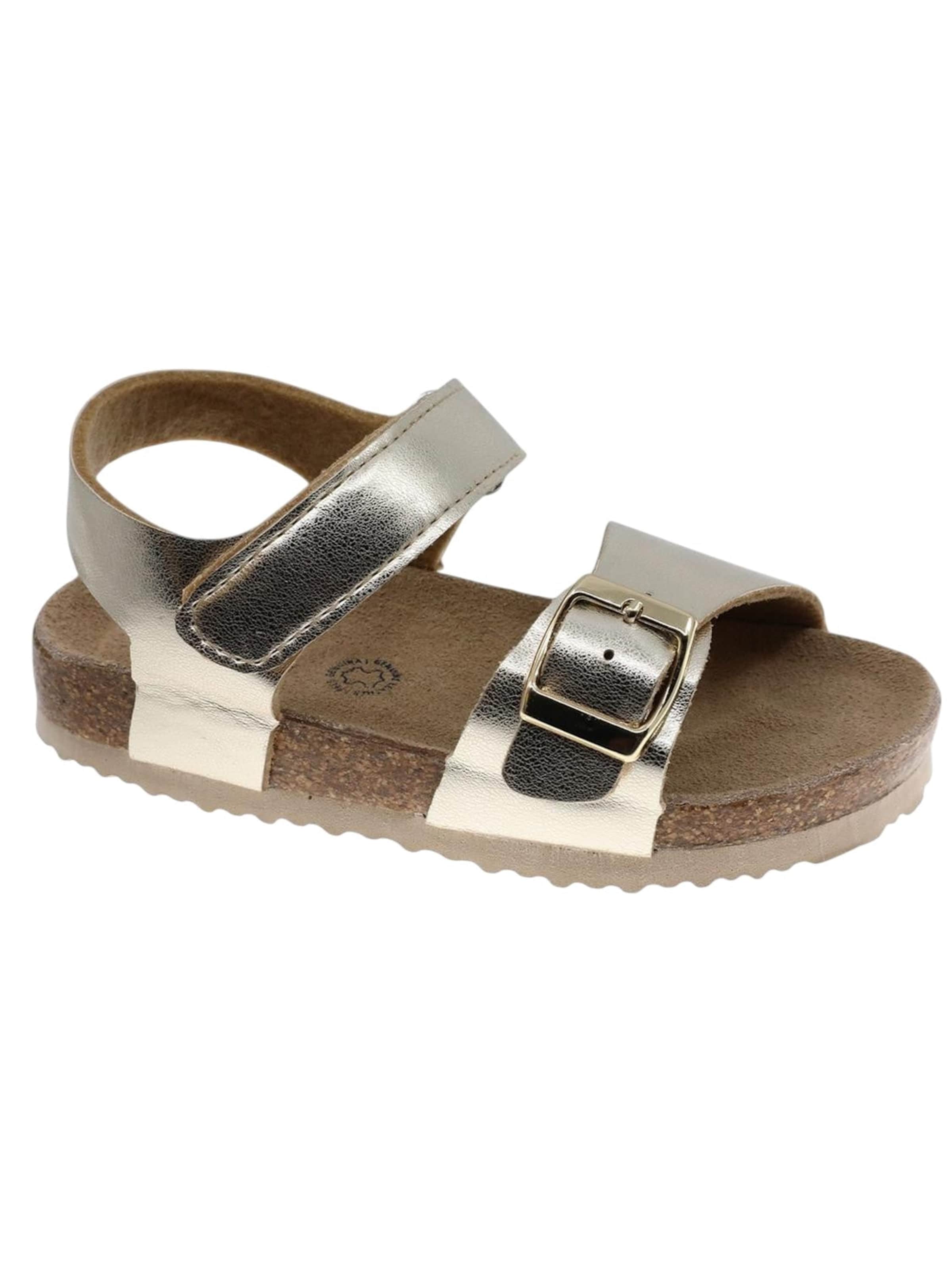 Sandales 'Casual Sandal' Beppi en or : devant