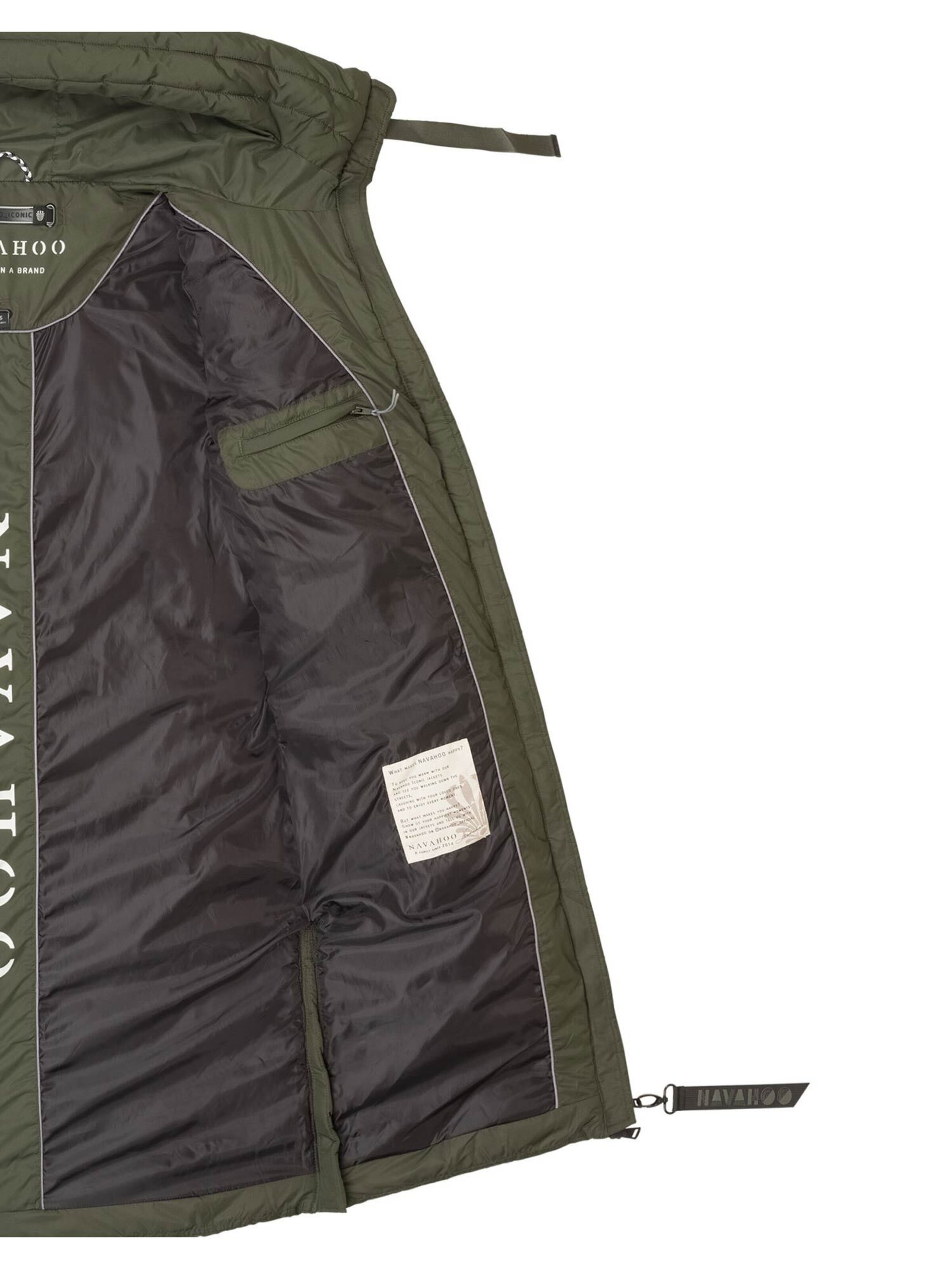 NAVAHOO Winter Coat in Green