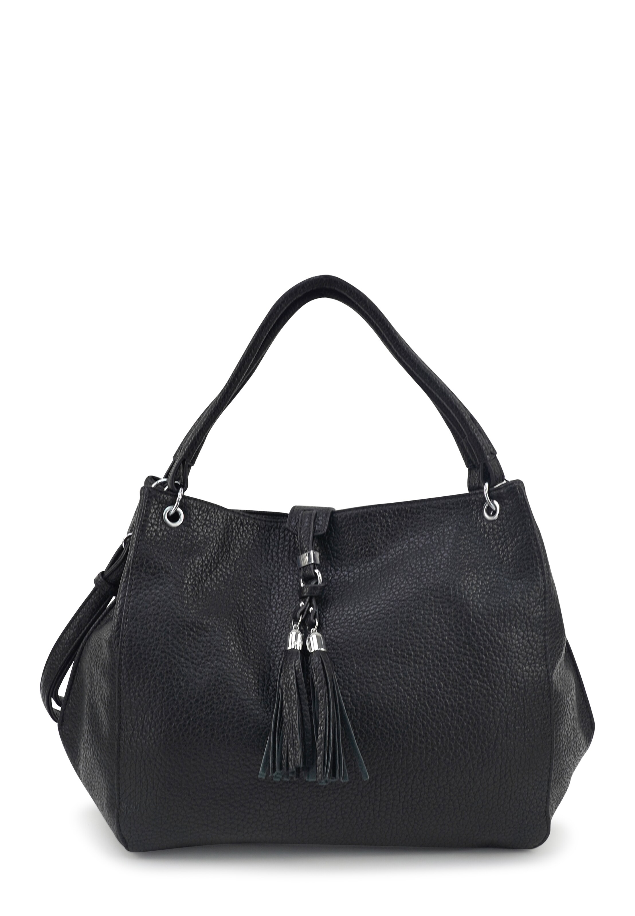 HARPA Shoulder bag 'UZAY' in Black: front