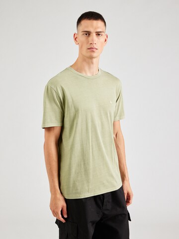 Volcom Póló 'SOLID STONE' - zöld: elől
