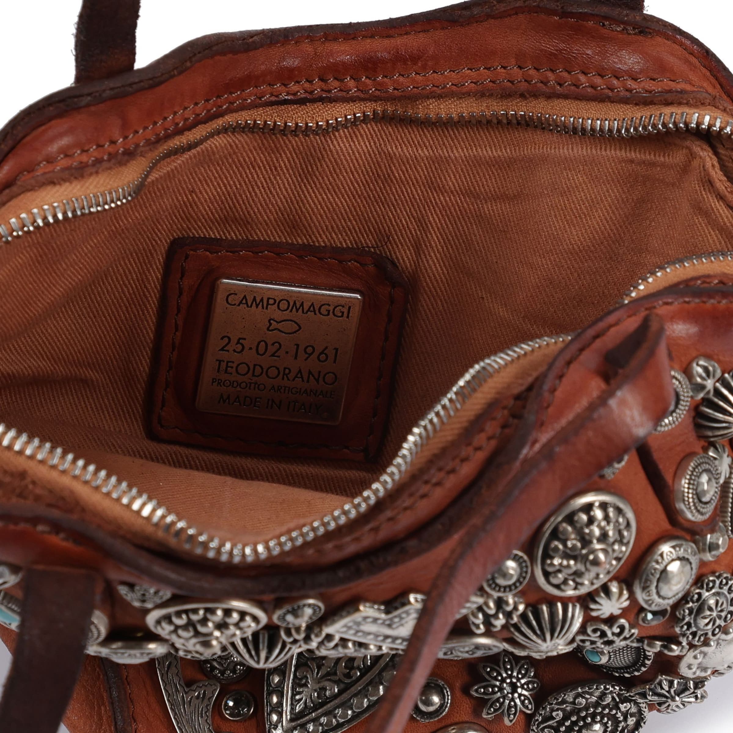 Borsa a mano 'Valentia' di Campomaggi in marrone