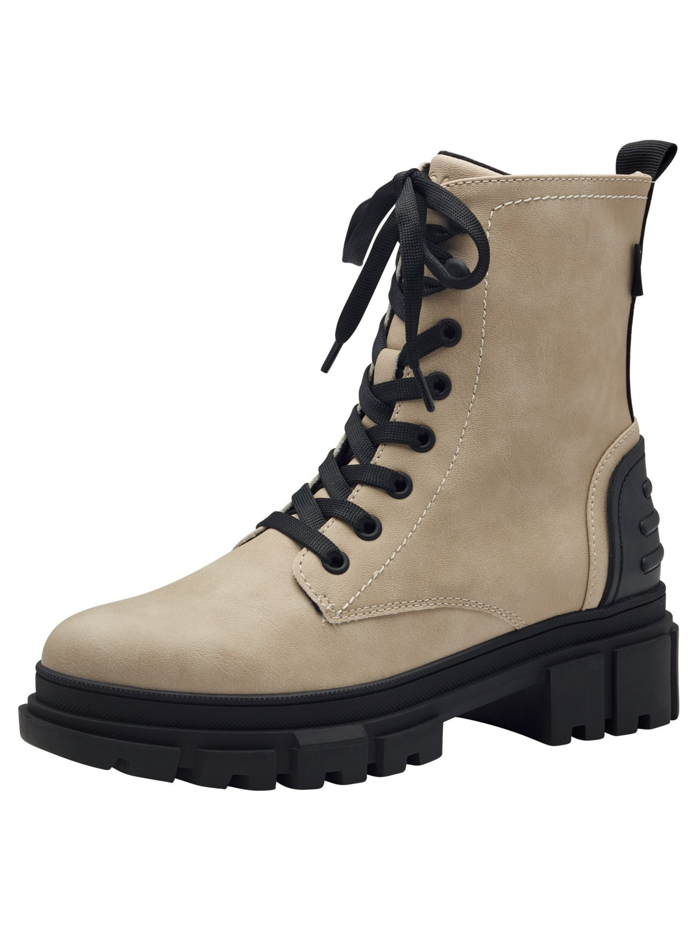 s.Oliver Stiefelette in Beige: Vorderseite