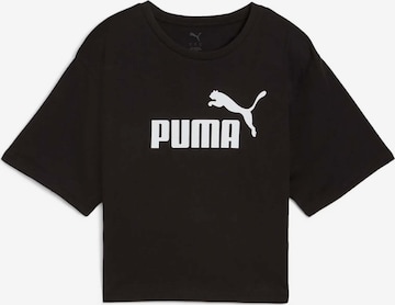 PUMA Shirt in Zwart: voorkant
